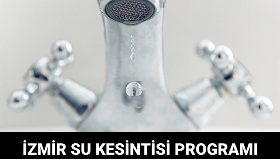 İZSU 16 Mart su kesintisi programı: İzmir’de sular ne zaman gelecek?