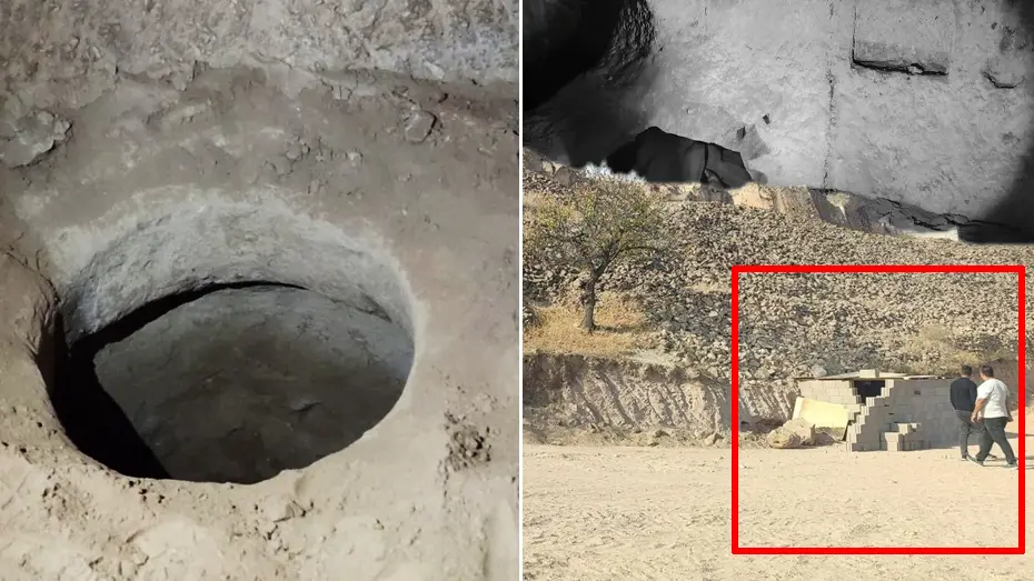 Yer altı şehri keşfettiler, Kapadokya’daki gizli tünelde yakalandılar