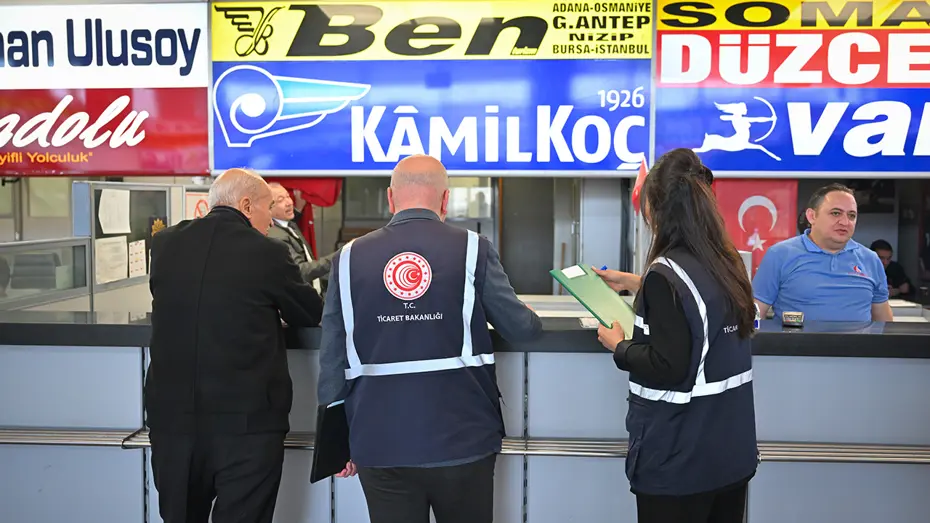 Bayram öncesi hal, otogar ve marketlerde fiyat denetimi