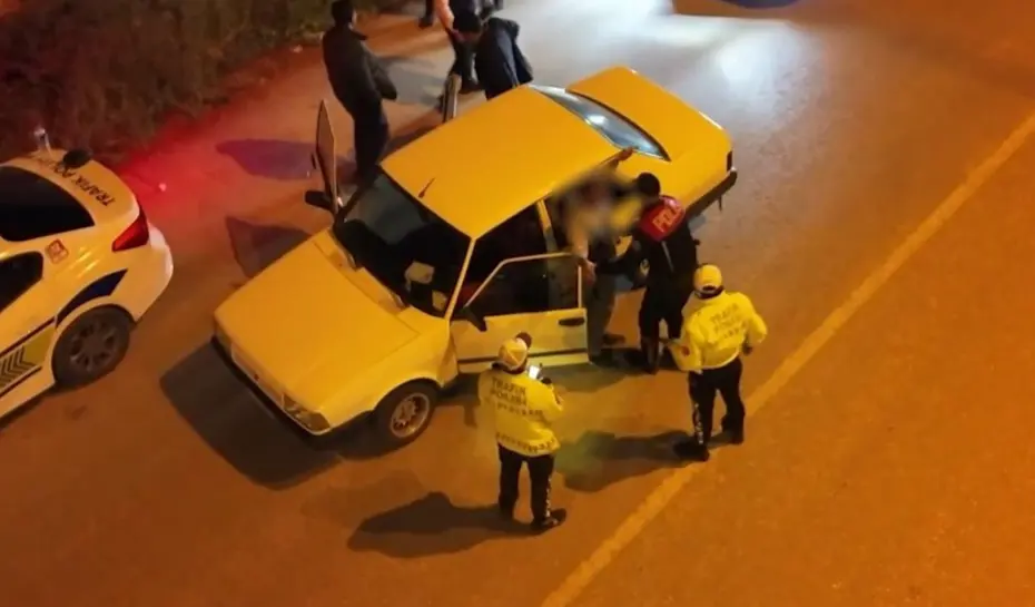Gaziantep’te ‘Narko-Alan’ uygulaması: 75 araca 3 milyon TL ceza