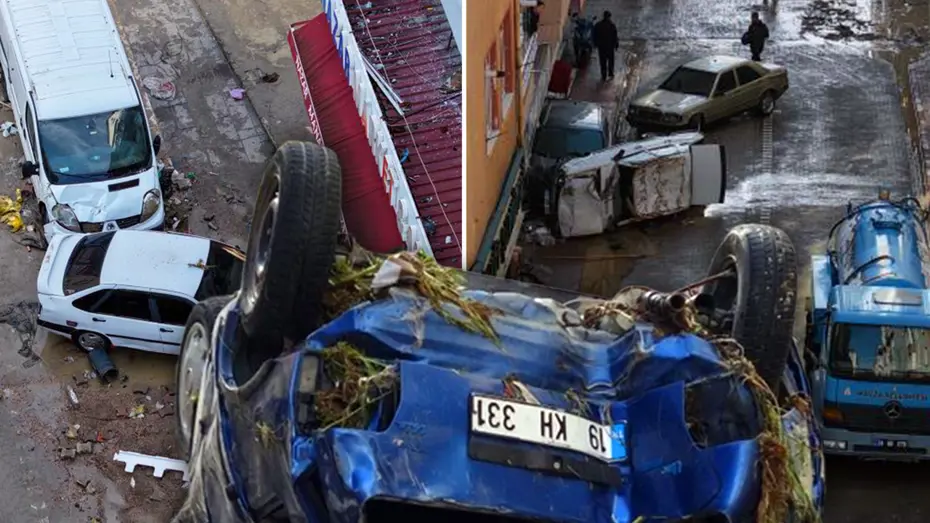 Selin vurduğu Havza’da felaketin izleri ortaya çıktı