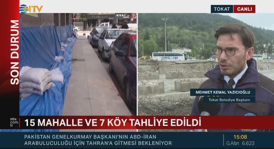 Tokat’ta taşkın riski devam ediyor mu? Belediye Başkanı: ”En kötü senaryoya göre hareket ediyoruz”
