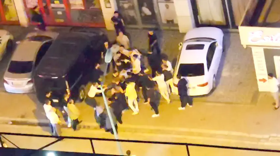 Esenyurt’ta düğün sonrası tekmeli yumruklu kavga