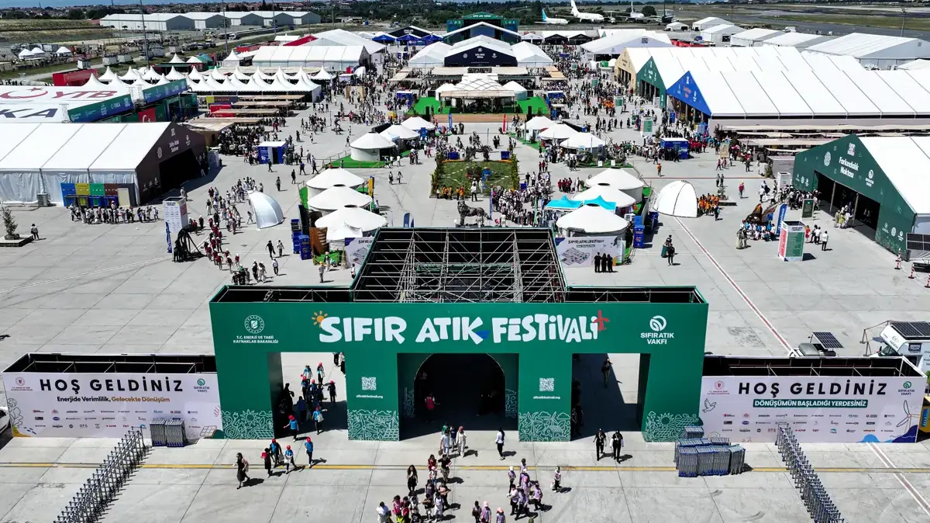 Sıfır Atık Festivali’nde son gün. 4 günde 500 bine yakın ziyaretçi