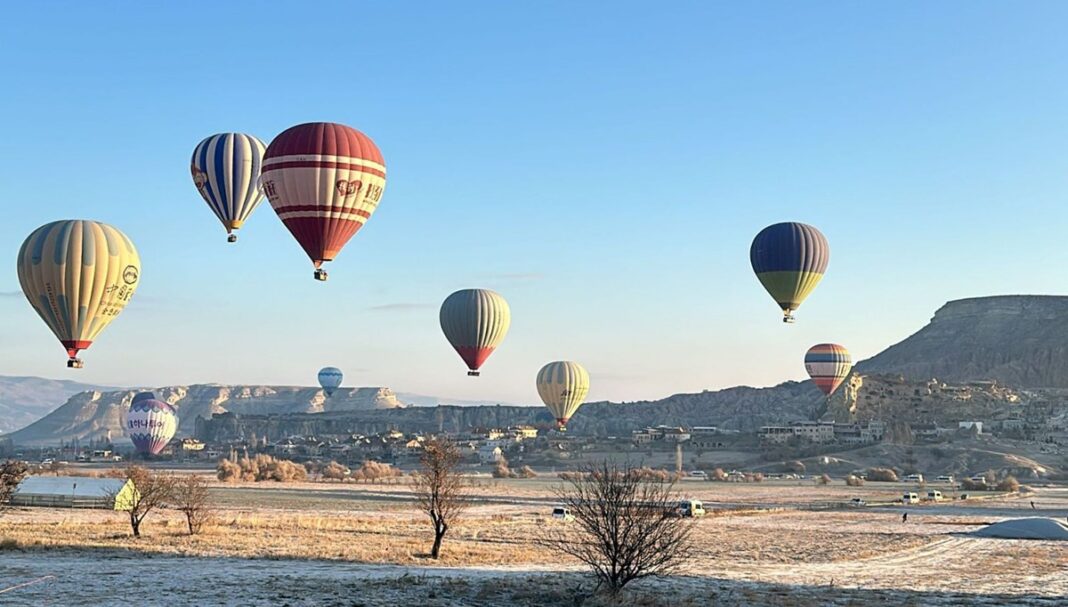 Kapadokya’da balonlar bir hafta sonra gökyüzünde