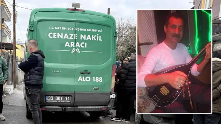 Mersin’de müzisyenin şüpheli ölümü
