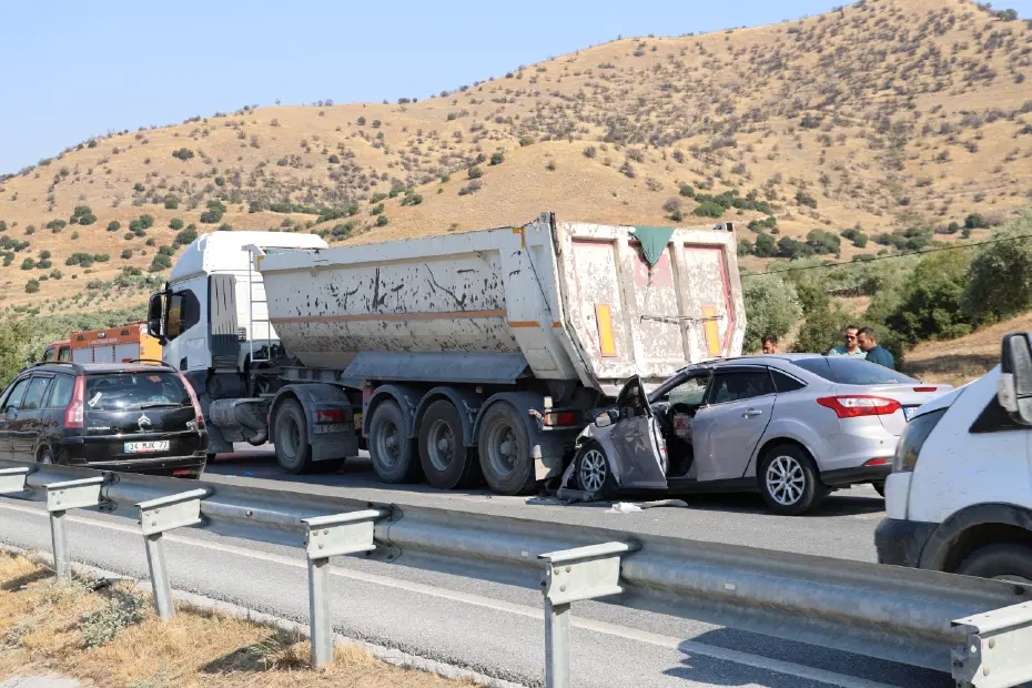 Aydın-Muğla yolunda peş peşe iki kaza