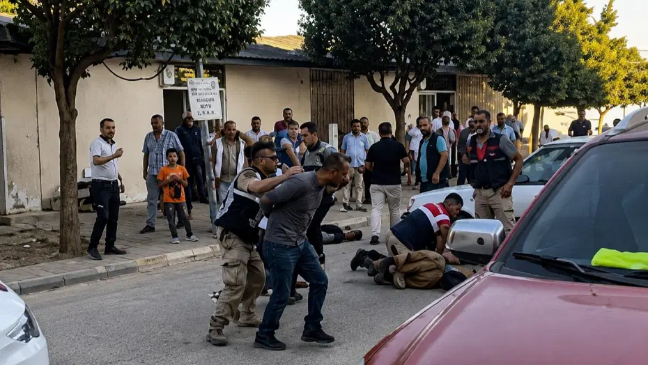 Cinsel istismar şüphelisine hastane bahçesinde infaz