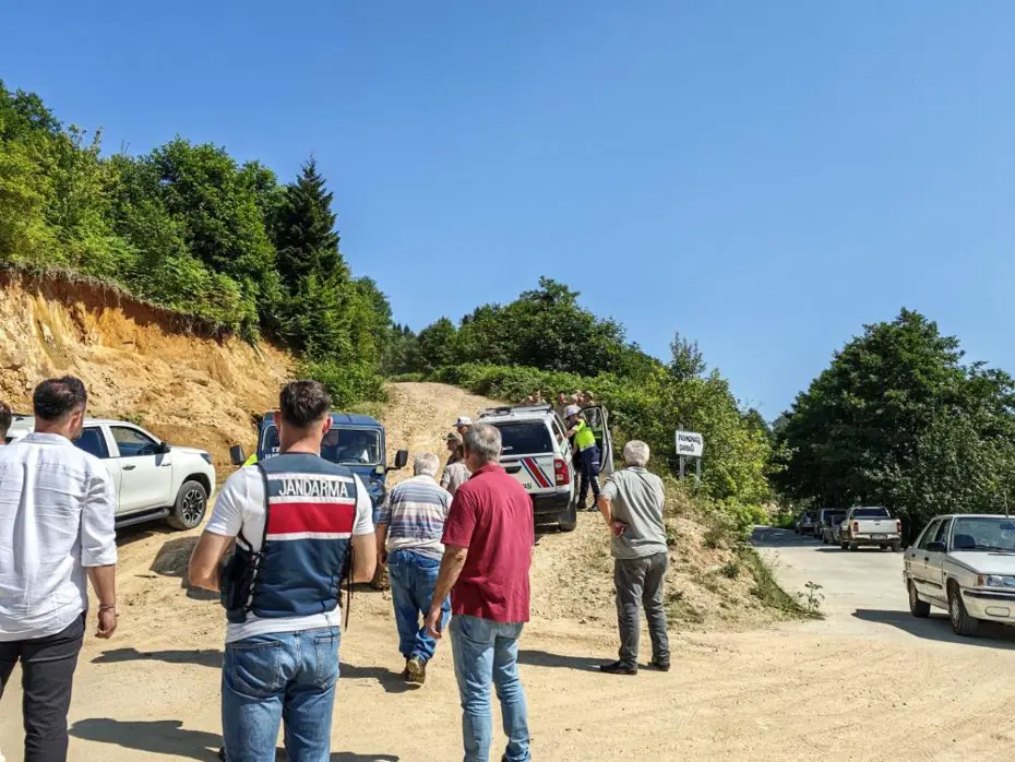 Giresun’da “helikopter düştü” ihbarı ekipleri harekete geçirdi