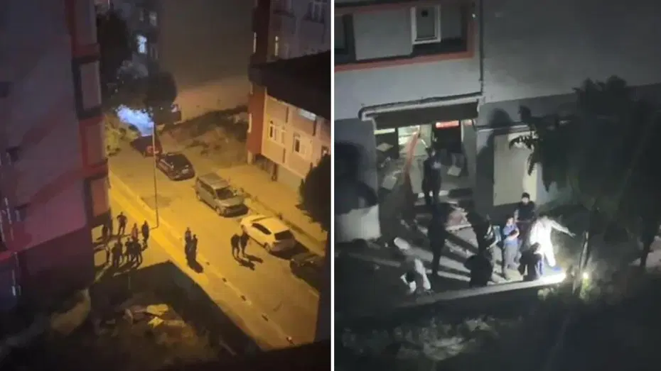 Hırsızlık için girdiler, ceset buldular