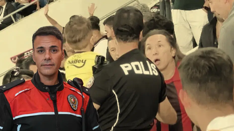 Polis, tribünden kurtardığı Fenerbahçeli minikle diyaloğunu anlattı. Çocuğun sorusu yürek parçaladı